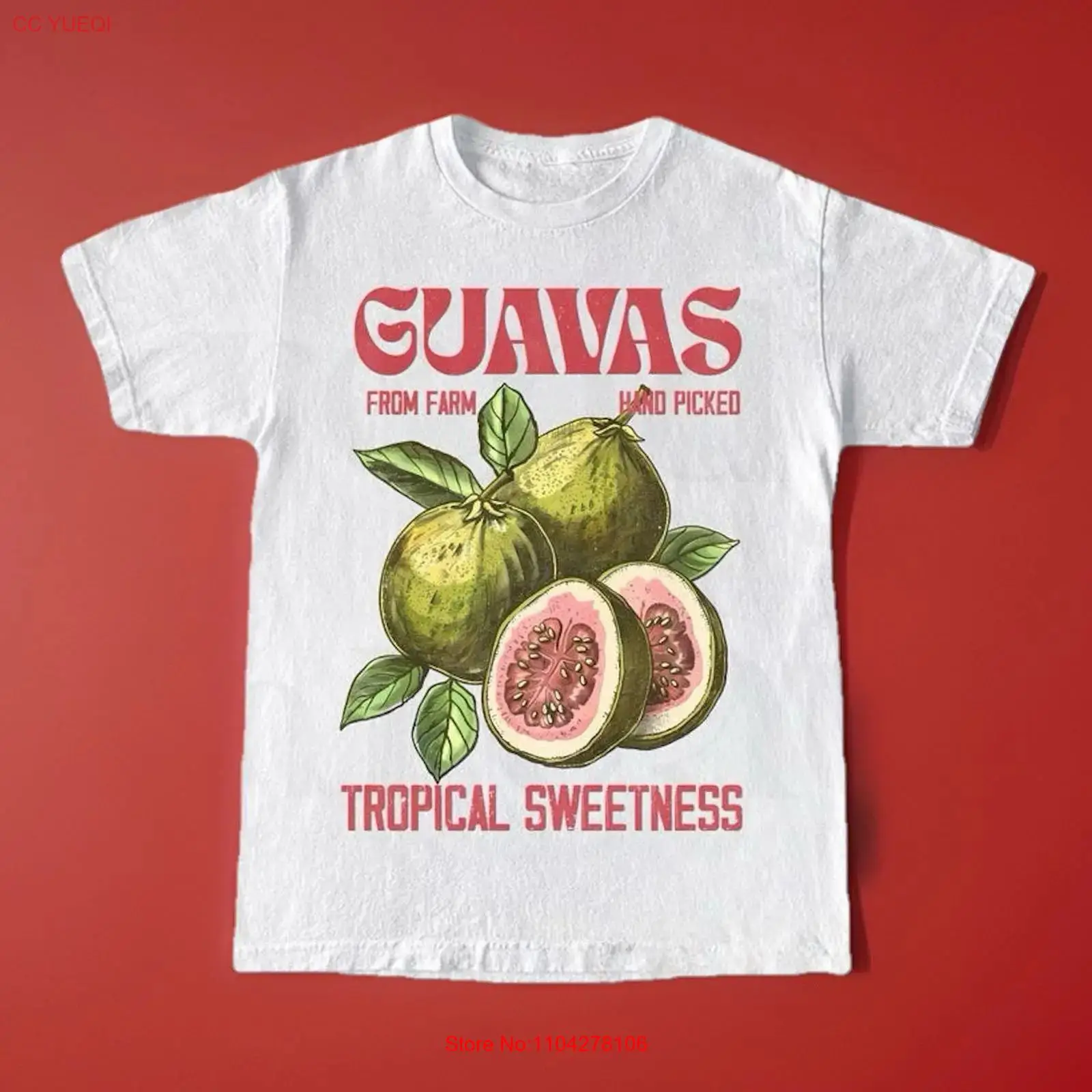 Commercial Printing Labels - Футболка Guavas Retro Commercial, новая, размеры