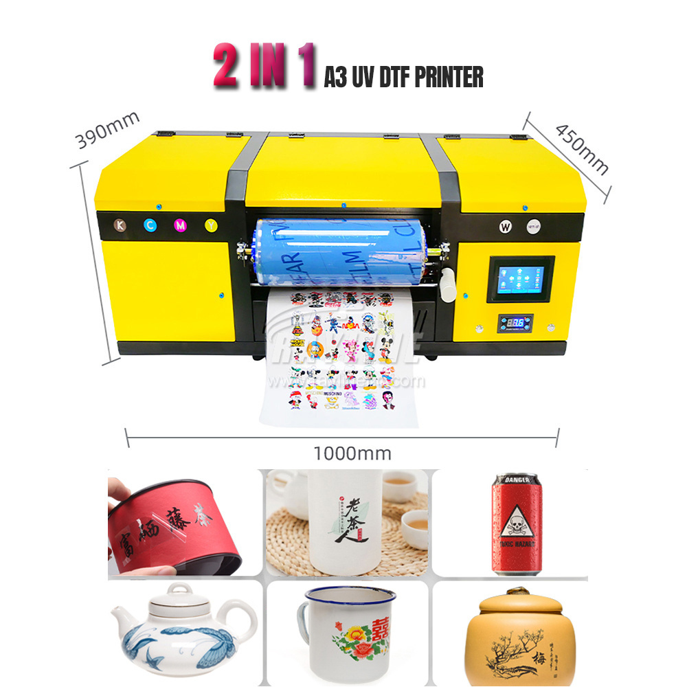 Dtf Printer Machine - УФ-принтер 2-в-1 для печати на пленке