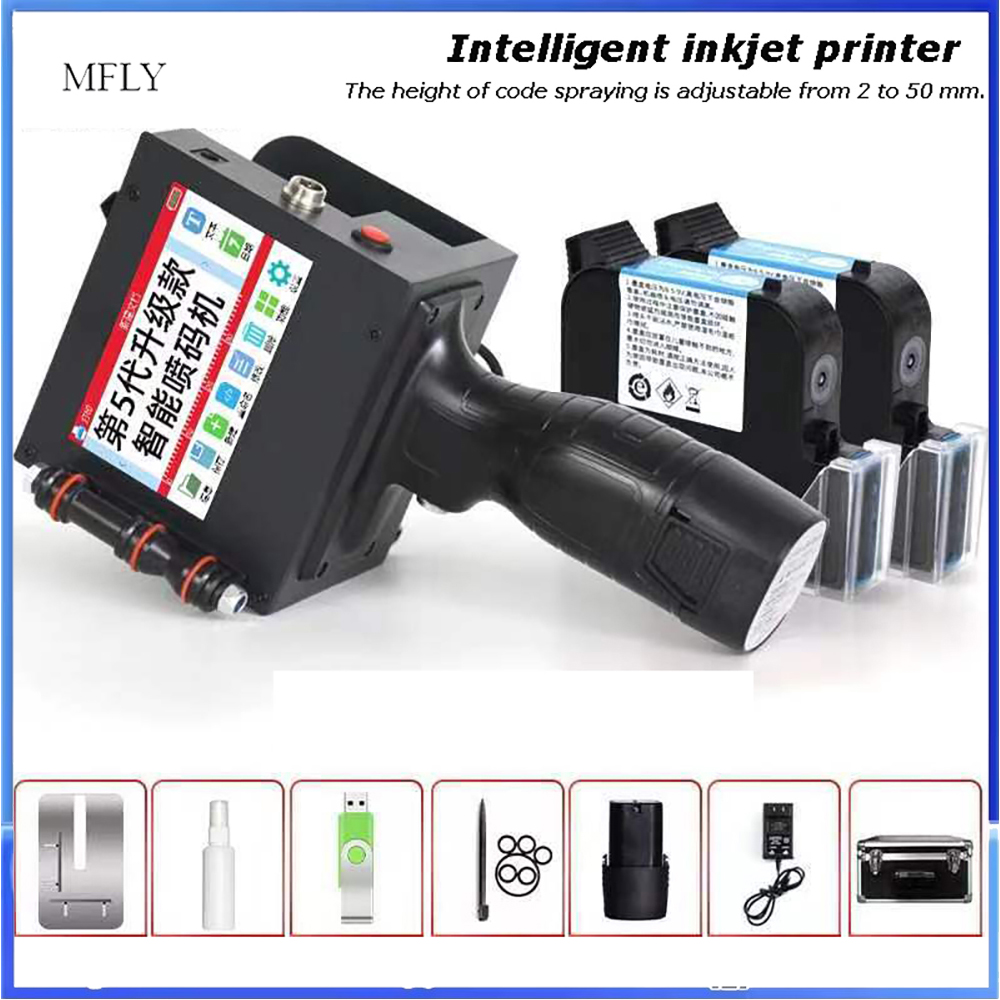 Commercial Printing Labels - Ручной 50-миллиметровый станок для кодирования крупных