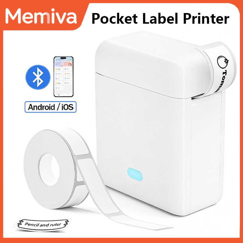 Commercial Printing Labels - Портативный термопринтер этикеток L12, мини-принтер для